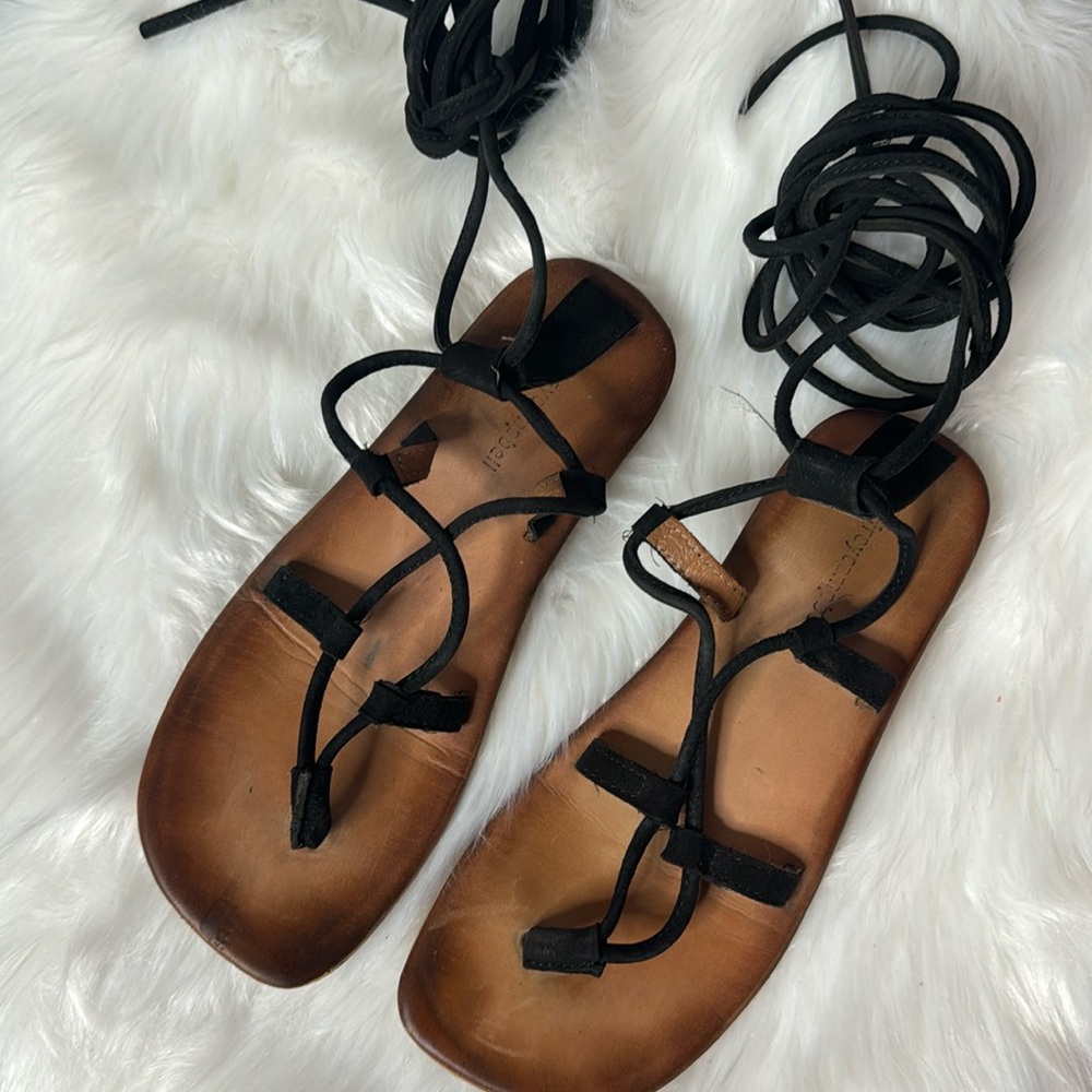 Jeffrey Campbell Wrap Leather Sandals